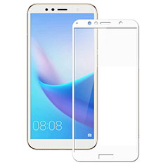 Ultra Clear Full Screen Protector Tempered Glass F02 for Huawei Y6 Prime (2018) White