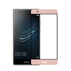 Ultra Clear Full Screen Protector Tempered Glass for Huawei P9 Pink