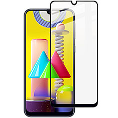 Ultra Clear Full Screen Protector Tempered Glass for Samsung Galaxy M21s Black