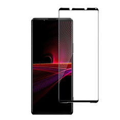 Ultra Clear Full Screen Protector Tempered Glass for Sony Xperia 10 III SO-52B Black