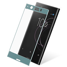 Ultra Clear Full Screen Protector Tempered Glass for Sony Xperia XZ1 Compact Blue