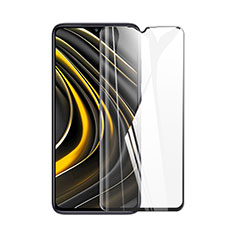 Ultra Clear Full Screen Protector Tempered Glass for Xiaomi Poco M3 Black