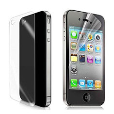 Ultra Clear Screen Protector Front and Back Film for Apple iPhone 4S Clear
