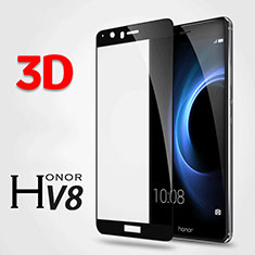 Ultra Clear Tempered Glass Screen Protector Film 3D for Huawei Honor V8 Black