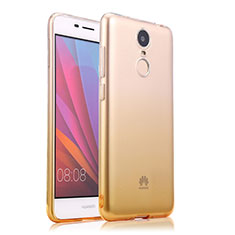 Ultra Slim Transparent Gradient Soft Case for Huawei Enjoy 6 Yellow