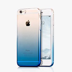 Ultra Slim Transparent Gradient Soft Case Z01 for Apple iPhone 6 Blue