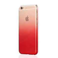 Ultra Slim Transparent Gradient Soft Case Z01 for Apple iPhone 6 Red