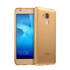 Ultra Slim Transparent TPU Soft Case for Huawei Honor 7 Lite Gold