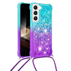 Ultra-thin Silicone Gel Gradient Soft Case Cover Y01B for Samsung Galaxy S25 Plus 5G Mixed