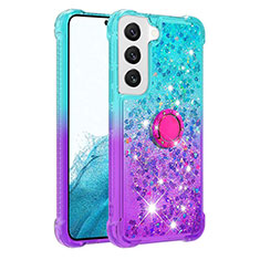 Ultra-thin Silicone Gel Gradient Soft Case Cover Y04B for Samsung Galaxy S21 FE 5G Mixed