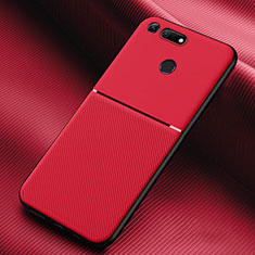 Ultra-thin Silicone Gel Soft Case 360 Degrees Cover C01 for Huawei Honor V20 Red