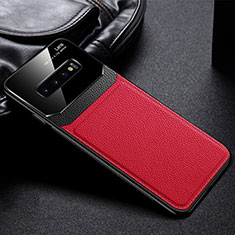 Ultra-thin Silicone Gel Soft Case 360 Degrees Cover C01 for Samsung Galaxy S10 Plus Red