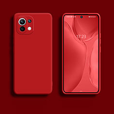 Ultra-thin Silicone Gel Soft Case 360 Degrees Cover C01 for Xiaomi Mi 11 Lite 5G NE Red