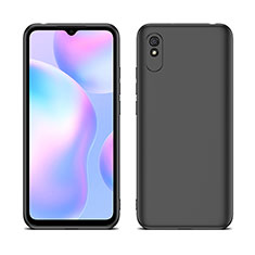 Ultra-thin Silicone Gel Soft Case 360 Degrees Cover C01 for Xiaomi Redmi 9A Black