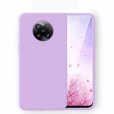 Ultra-thin Silicone Gel Soft Case 360 Degrees Cover C01 for Xiaomi Redmi K30 Pro Zoom Purple