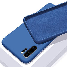 Ultra-thin Silicone Gel Soft Case 360 Degrees Cover C02 for Huawei P30 Pro New Edition Blue