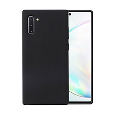 Ultra-thin Silicone Gel Soft Case 360 Degrees Cover C02 for Samsung Galaxy Note 10 5G Black