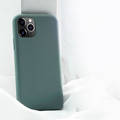 Ultra-thin Silicone Gel Soft Case 360 Degrees Cover C03 for Apple iPhone 11 Pro Max Gray