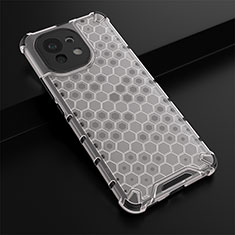 Ultra-thin Silicone Gel Soft Case 360 Degrees Cover C03 for Xiaomi Mi 11 Lite 5G White