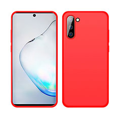Ultra-thin Silicone Gel Soft Case 360 Degrees Cover C04 for Samsung Galaxy Note 10 Red