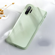 Ultra-thin Silicone Gel Soft Case 360 Degrees Cover C05 for Samsung Galaxy Note 10 Plus Green