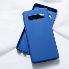 Ultra-thin Silicone Gel Soft Case 360 Degrees Cover C05 for Samsung Galaxy S10 5G Blue