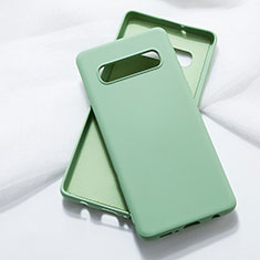 Ultra-thin Silicone Gel Soft Case 360 Degrees Cover C05 for Samsung Galaxy S10 Green