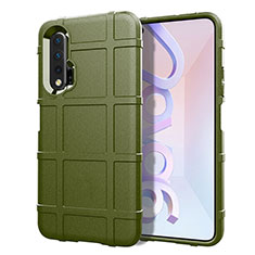 Ultra-thin Silicone Gel Soft Case 360 Degrees Cover C06 for Huawei Nova 6 5G Green