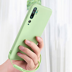 Ultra-thin Silicone Gel Soft Case 360 Degrees Cover C06 for Xiaomi Mi Note 10 Pro Green