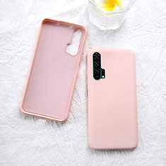 Ultra-thin Silicone Gel Soft Case 360 Degrees Cover for Huawei Honor 20 Pro Rose Gold