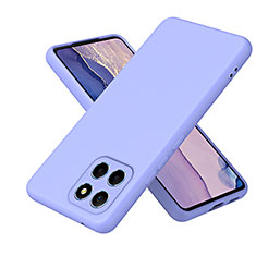 Ultra-thin Silicone Gel Soft Case 360 Degrees Cover for Huawei Honor 70 Lite 5G Clove Purple