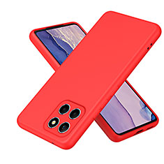 Ultra-thin Silicone Gel Soft Case 360 Degrees Cover for Huawei Honor X6 Red