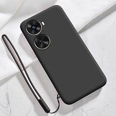 Ultra-thin Silicone Gel Soft Case 360 Degrees Cover for Huawei Nova 11 SE Black