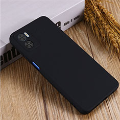 Ultra-thin Silicone Gel Soft Case 360 Degrees Cover for Motorola Moto E22i Black