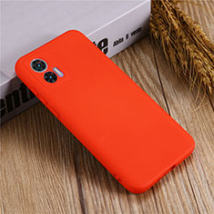 Ultra-thin Silicone Gel Soft Case 360 Degrees Cover for Motorola Moto Edge 30 Lite 5G Red