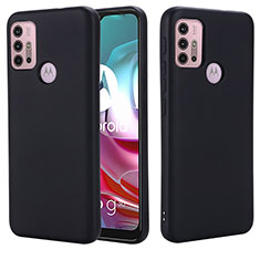 Ultra-thin Silicone Gel Soft Case 360 Degrees Cover for Motorola Moto G10 Power Black