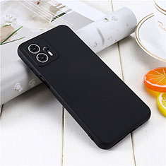 Ultra-thin Silicone Gel Soft Case 360 Degrees Cover for Motorola Moto G13 Black