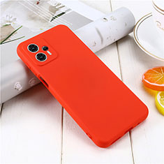 Ultra-thin Silicone Gel Soft Case 360 Degrees Cover for Motorola Moto G13 Red