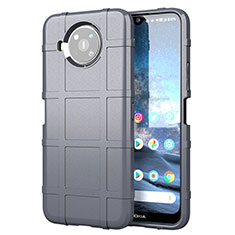 Ultra-thin Silicone Gel Soft Case 360 Degrees Cover for Nokia 8.3 5G Gray