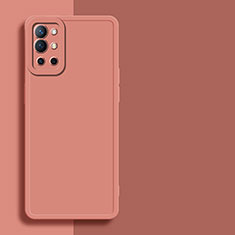 Ultra-thin Silicone Gel Soft Case 360 Degrees Cover for OnePlus 9R 5G Pink