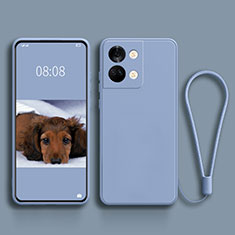 Ultra-thin Silicone Gel Soft Case 360 Degrees Cover for OnePlus Ace 2V 5G Lavender Gray