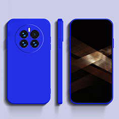 Ultra-thin Silicone Gel Soft Case 360 Degrees Cover for Oppo A2 Pro 5G Navy Blue