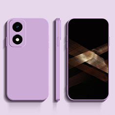 Ultra-thin Silicone Gel Soft Case 360 Degrees Cover for Oppo A2x 5G Clove Purple