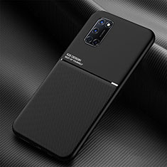 Ultra-thin Silicone Gel Soft Case 360 Degrees Cover for Oppo A92 Black