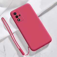 Ultra-thin Silicone Gel Soft Case 360 Degrees Cover for Oppo A93s 5G Red