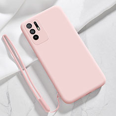 Ultra-thin Silicone Gel Soft Case 360 Degrees Cover for Oppo A95 5G Pink