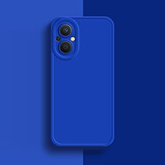 Ultra-thin Silicone Gel Soft Case 360 Degrees Cover for Oppo A96 5G Blue