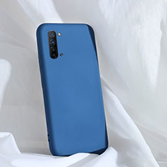 Ultra-thin Silicone Gel Soft Case 360 Degrees Cover for Oppo F15 Blue