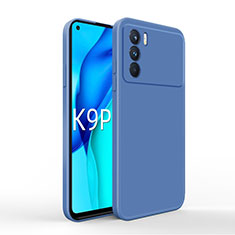 Ultra-thin Silicone Gel Soft Case 360 Degrees Cover for Oppo K9 Pro 5G Blue