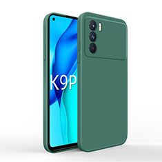 Ultra-thin Silicone Gel Soft Case 360 Degrees Cover for Oppo K9 Pro 5G Midnight Green